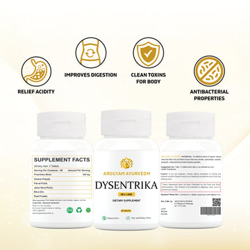 AROGYAM AYURVEDM  Dysentrika Helps in IBS and Dysentery