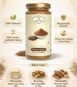 SMAART HEALTH Cumin Seeds (Jeera) 100% Pure & Natural | Rich Aroma & Flavor