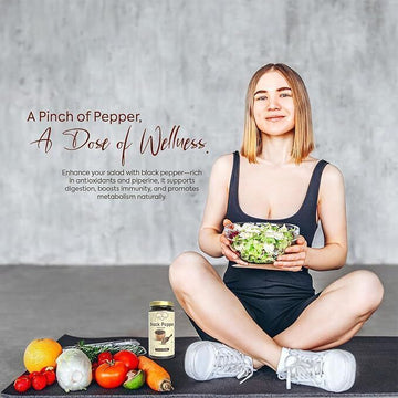 SMAART HEALTH Black Pepper Powder | 100% Pure Kali Mirch Powder