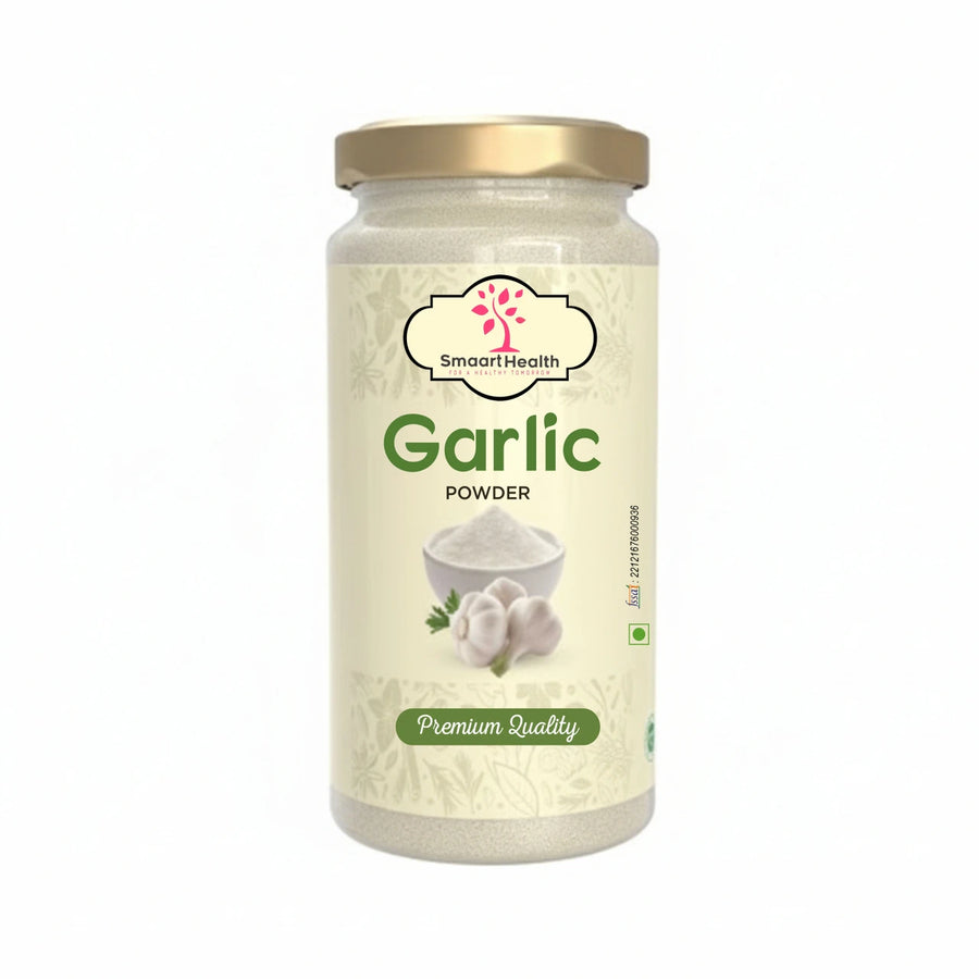 SMAART HEALTH Garlic Powder | 100% Pure Lahsun Powder | Strong Aroma & Flavor| Ideal for Cooking