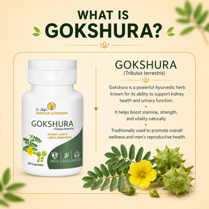 Gokshura Capsules | Dr. Pushp Arogyam Ayurvedm