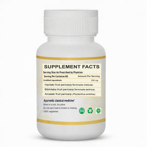 Arogyam Ayurvedm Triphladi Vati | Ayurvedic Digestive & Detox Support Tablet