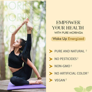 Dr. Pushp's AROGYAM AYURVEDM MORINGA CAPSULES for skin, digestive, immunity- Rich in Nutrients, 60 Capsules