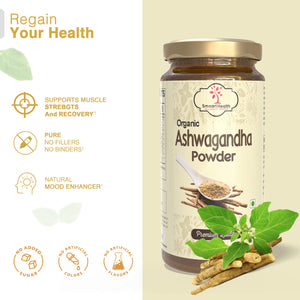 ORGANIC ASHWGANDHA POWDER | SMAART HEALTH