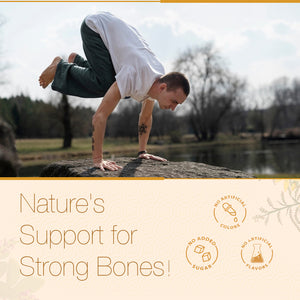 Dr. Pushp's AROGYAM AYURVEDM  Naturocal Natural Calcium Supplement for Bones and Joint-pack of 60 capsules