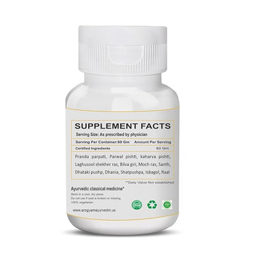 Bilwaphaladi mishran supports in IBS, ulcerative colitis, upset stomach, diarrhea and dysentery