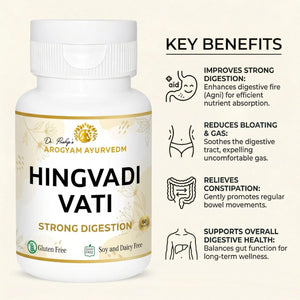 Hingvadi Vati Tablets | Dr. Pushp Arogyam Ayurvedm