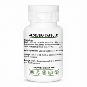 Aloe Vera Capsules | Dr. Pushp Arogyam Ayurvedm