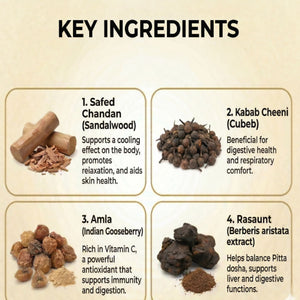Chandanadi Vati Tablets | Dr. Pushp Arogyam Ayurvedm