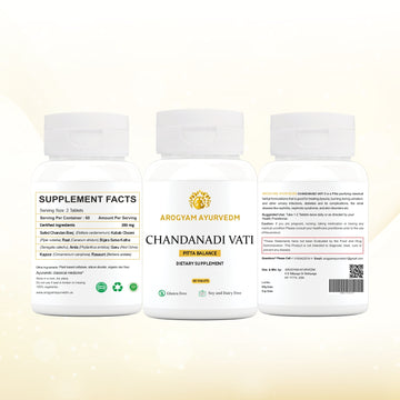 AROGYAM AYURVEDM Chandanadi Vati  helps in dysuria, burning during urination, and other urinary infections. diabetes