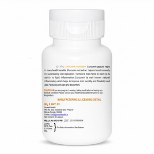 Curcumin Capsules | Dr. Pushp Arogyam Ayurvedm