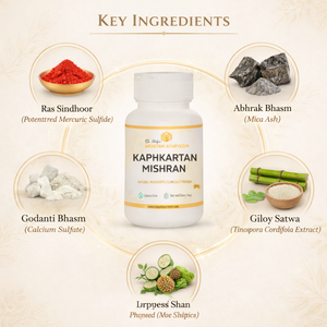 Kaphkartan Mishran Ayurvedic Medicine | Herbal Support for Cough, Cold & Raspiratory