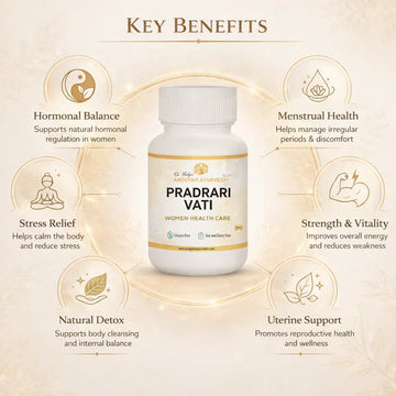 Dr. Pushp's Arogyam Ayurvedm Pradrari vati for Women Wellness 60 tablet