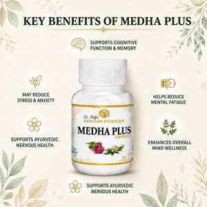 Medha Plus Capsules | Dr. Pushp Arogyam Ayurvedm