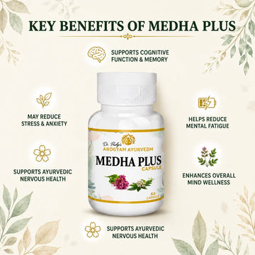 Medha Plus Capsules | Dr. Pushp Arogyam Ayurvedm