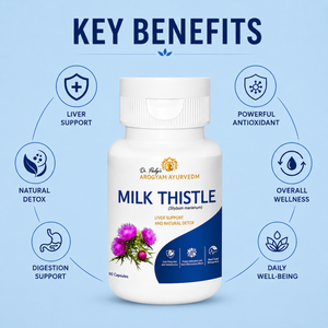 Milk Thistle Capsules | Dr. Pushp Arogyam Ayurvedm