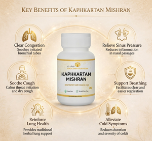 Kaphkartan Mishran Ayurvedic Medicine | Herbal Support for Cough, Cold & Raspiratory