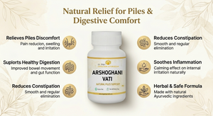 ARSHOGHINI VATI helps in treating acidity and indigestion disorders - Pack of 60 Tablets