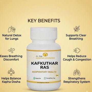 Kaf Kuthar Ras | Ayurvedic Cough, Cold & Respiratory Support Herbal Tablets