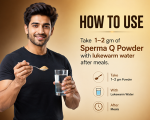 Sperma Q Powder for Men's | Dr. Pushp Arogyam Ayurvedm