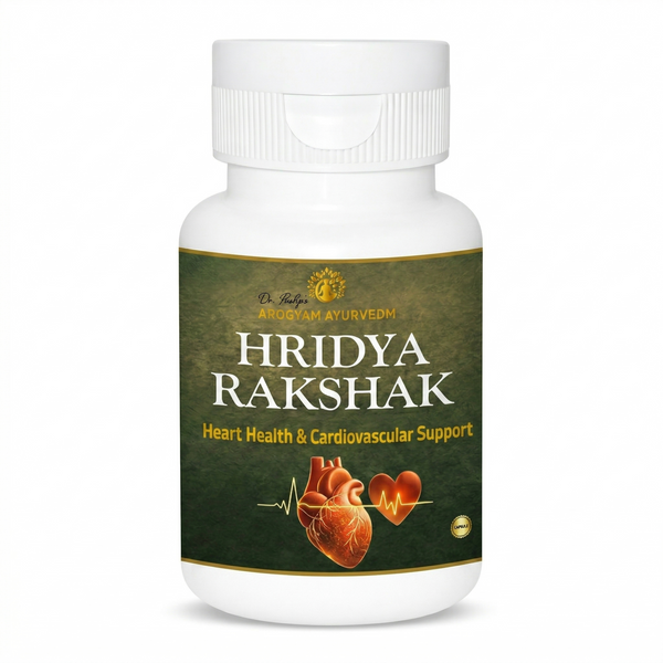 Dr.Pushp's Arogyam Ayurvedm Hridya Rakshak for Heart Health / Cardiovascular Support