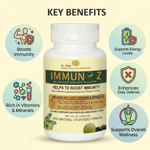 Dr. Pushp's Arogyam Ayurvedm IMMUN - Z for Immunity Booster .