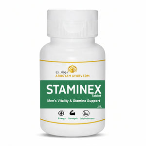 Dr. Pushp's Arogyam Ayurvedm Staminex tablet for men's strength & stamina(60 ) tablet