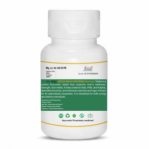Dr. Pushp's Arogyam Ayurvedm Staminex tablet for men's strength & stamina(60 ) tablet