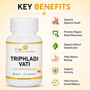 Triphladi Vati Tablet | DR. PUSHP AROGYAM AYURVEDM