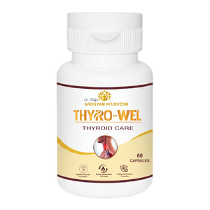 AROGYAM AYURVEDM Thyro Wel Support Thyroid Hormone Function, Improve Metabolism, Supplement Boosts Energy Level