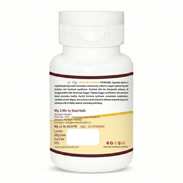 AROGYAM AYURVEDM Thyro Wel Support Thyroid Hormone Function, Improve Metabolism, Supplement Boosts Energy Level