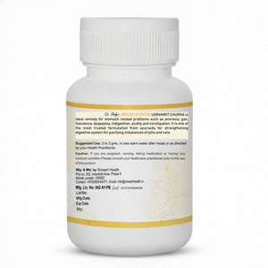 Dr Pushp's.                 AROGYAM AYURVEDM Udaramrit Mishran helps in Digestive disorders, Acidity and IBS.