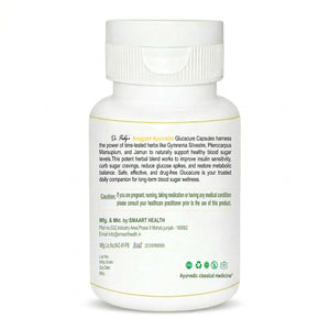 Dr. Pushp's Arogyam ayurvedm Glucacure Capsule For Diabetes Care (60 Capsule)