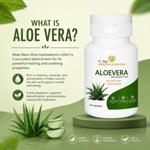 Aloe Vera Capsules | Dr. Pushp Arogyam Ayurvedm