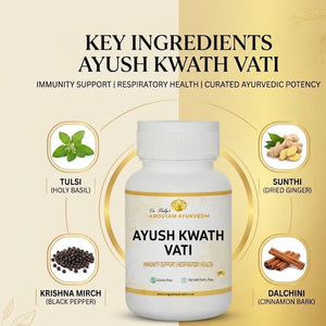 Ayush Kwath Tablets | Dr. Pushp Arogyam Ayurvedm