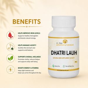 Dhatri Lauh Tablets | Dr. Pushp Arogyam Ayuvedm