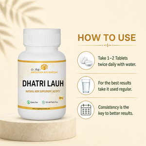 Dhatri Lauh Tablets | Dr. Pushp Arogyam Ayuvedm