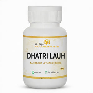 Dhatri LAUH Tablets | Ayurvedic Iron Supplement for Hemoglobin & Blood Health Support