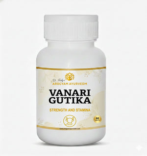 AROGYAM AYURVEDM VANARI GUTIKA | Ayurvedic Herbal Medicine for Men Health | Improve Strength | Pack of 60 Tablets