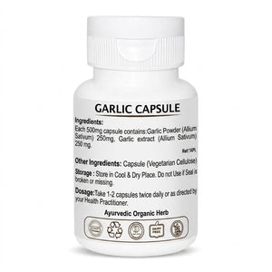 Garlic Capsule | Dr. Pushp Arogyam Ayuvedm