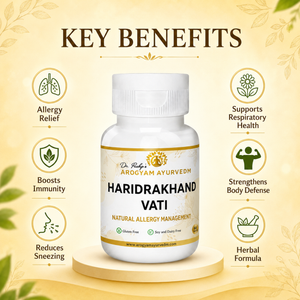 Haridrakhand Vati Tablets | Dr. Pushp Arogyam Ayurvedm