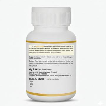 Dr Pushp's                  AROGYAM AYURVEDM                  HINGVADI VATI Tablets