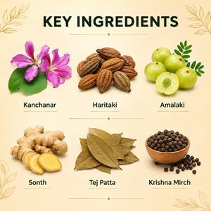 Kanchnar Guggul Tablets | Dr. Pushp Arogyam Ayurvedm