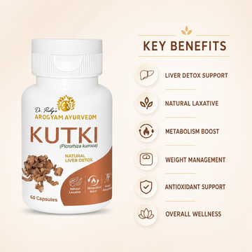 Kutki Capsules | Ayurvedic Liver Detox & Digestive Support Herbal Supplement