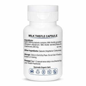 Milk Thistle Capsules | Dr. Pushp Arogyam Ayurvedm