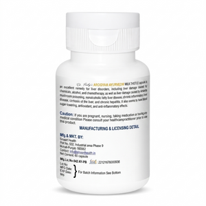 Milk Thistle Capsules | Dr. Pushp Arogyam Ayurvedm