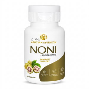 Dr. Pushp's AROGYAM AYURVEDM NONI CAPSULES | Immunity Support (60) Capsules
