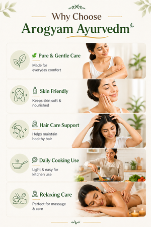 WOOD PRESSED COCONUT OIL |  Dr. Pushp Arogyam Ayurvedm