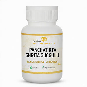 Panchatikta Ghrit Guggulu Capsules | Natural Skin Detox & Blood Cleansing Support Formula