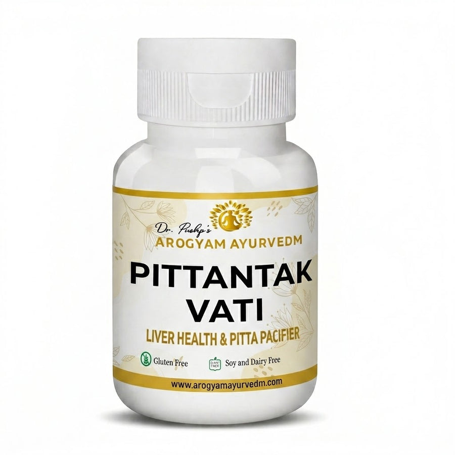Pittantak Vati Tablets | Dr. Pushp Arogyam Ayurvedm